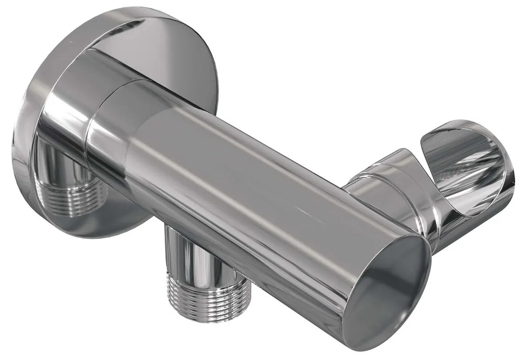 Brauer Chrome Carving thermostatische inbouw badkraan met uitloop en 3 standen handdouche set 4 chroom