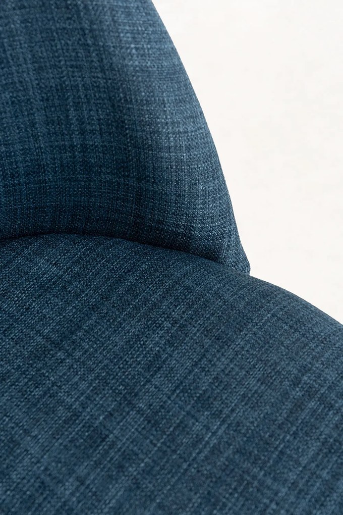 Set 4 Vint Stoffen Stoelen