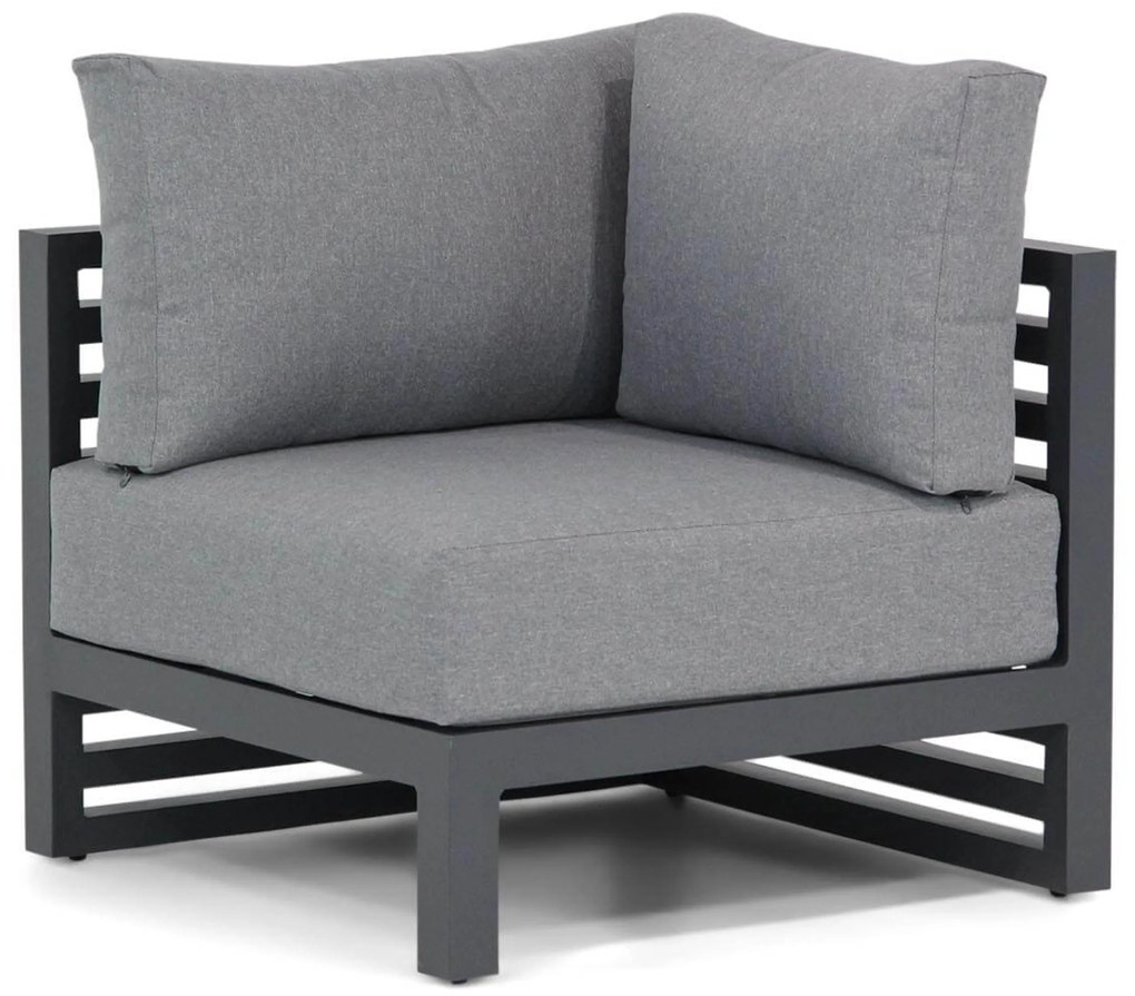 Hoek loungeset 3 personen Aluminium Grijs Santika Furniture Santika Jaya