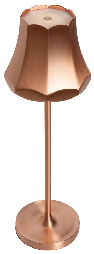 Set van 2 retro tafellampen koper oplaadbaar IP44 - Granny