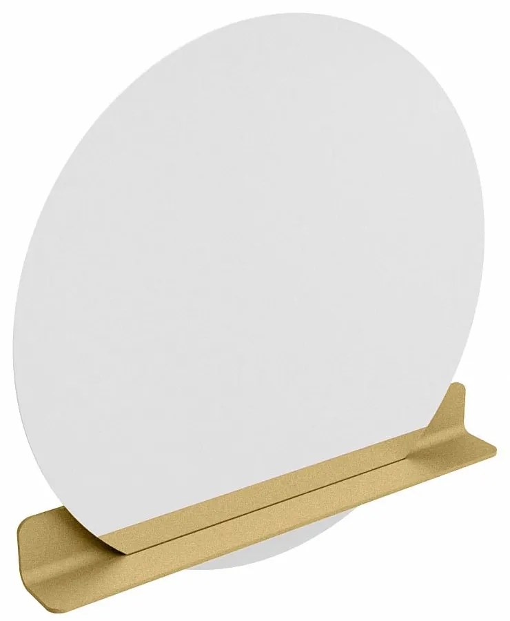 Mondiaz Spot spiegel rond Ø100cm met planchet oro