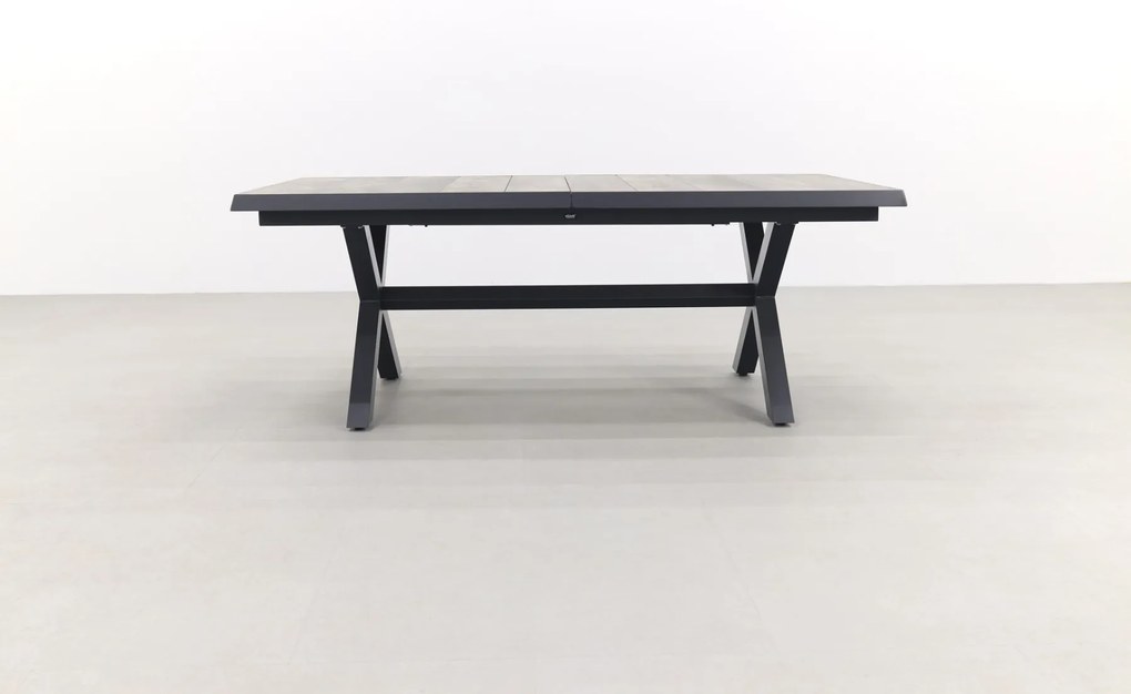 Hartman Napoli/Ottowa 205-265x100 cm. - 7-delige stapelbare tuinset