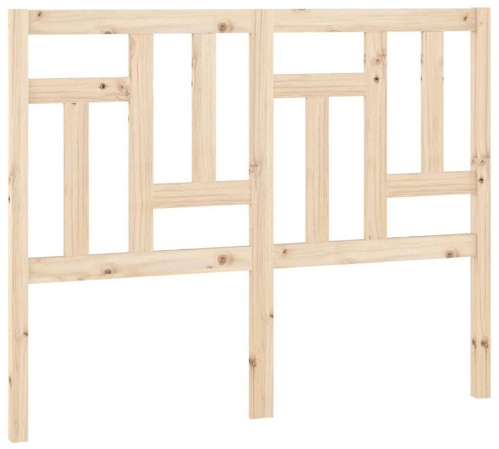 vidaXL Hoofdbord 145,5x4x100 cm massief grenenhout