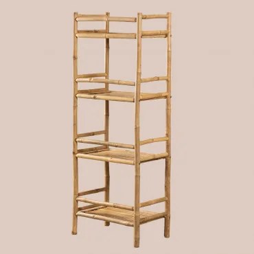 Ruols Bamboe Rek 55x145 Cm Bamboe - Sklum