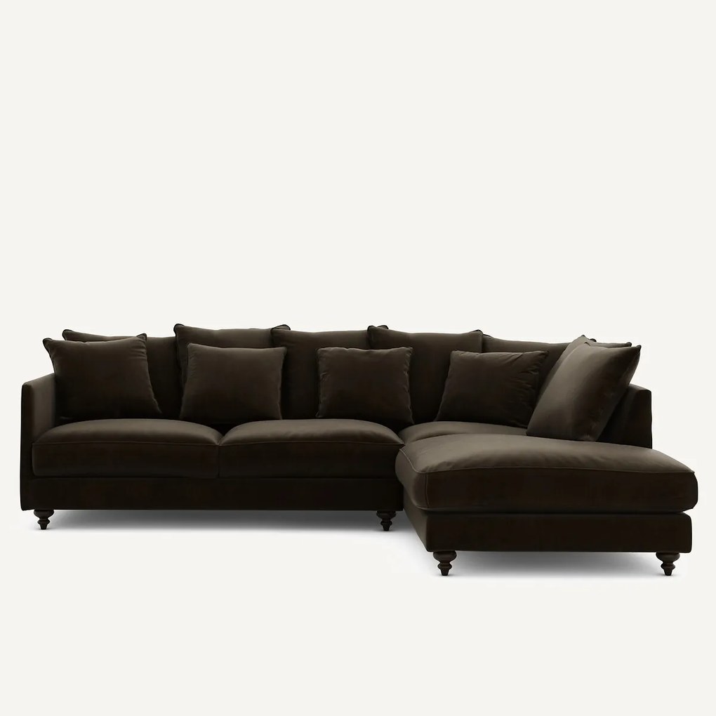 Fluwelen hoekslaapbank, Lazare