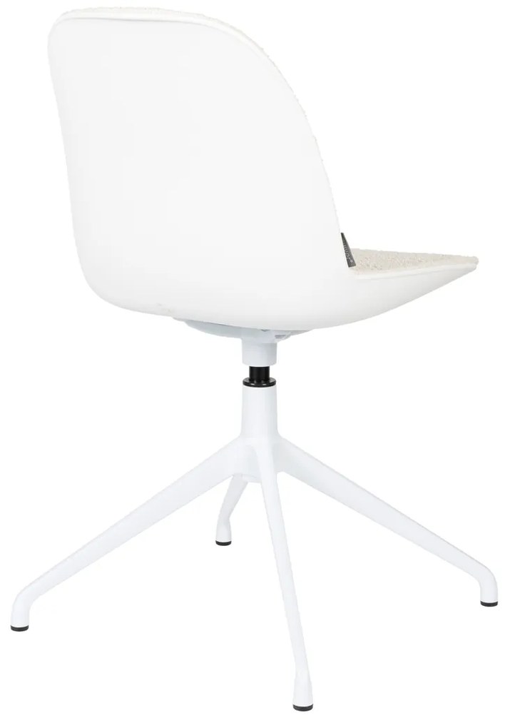 Zuiver Albert Kuip Swivel Witte Design Stoel Draaibaar
