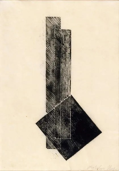 Kunstreproductie Composition, 1922, Moholy-Nagy, Laszlo