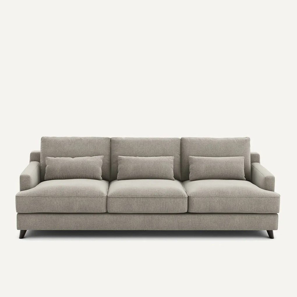 Sofa 3- of 4-zits, chenille fluweel, Alwine