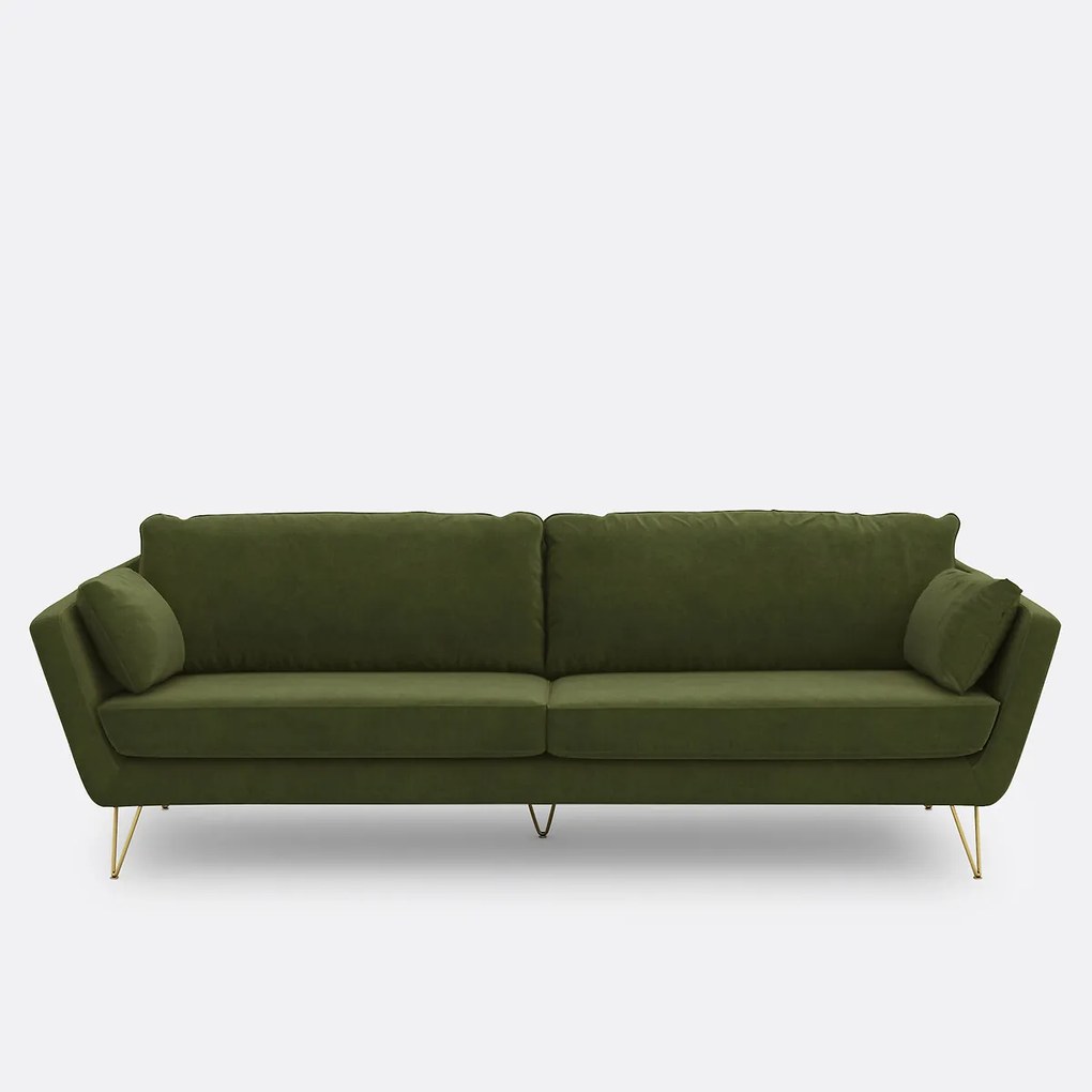 3-, 4- of 5-zits fluwelen bank, TOPIM