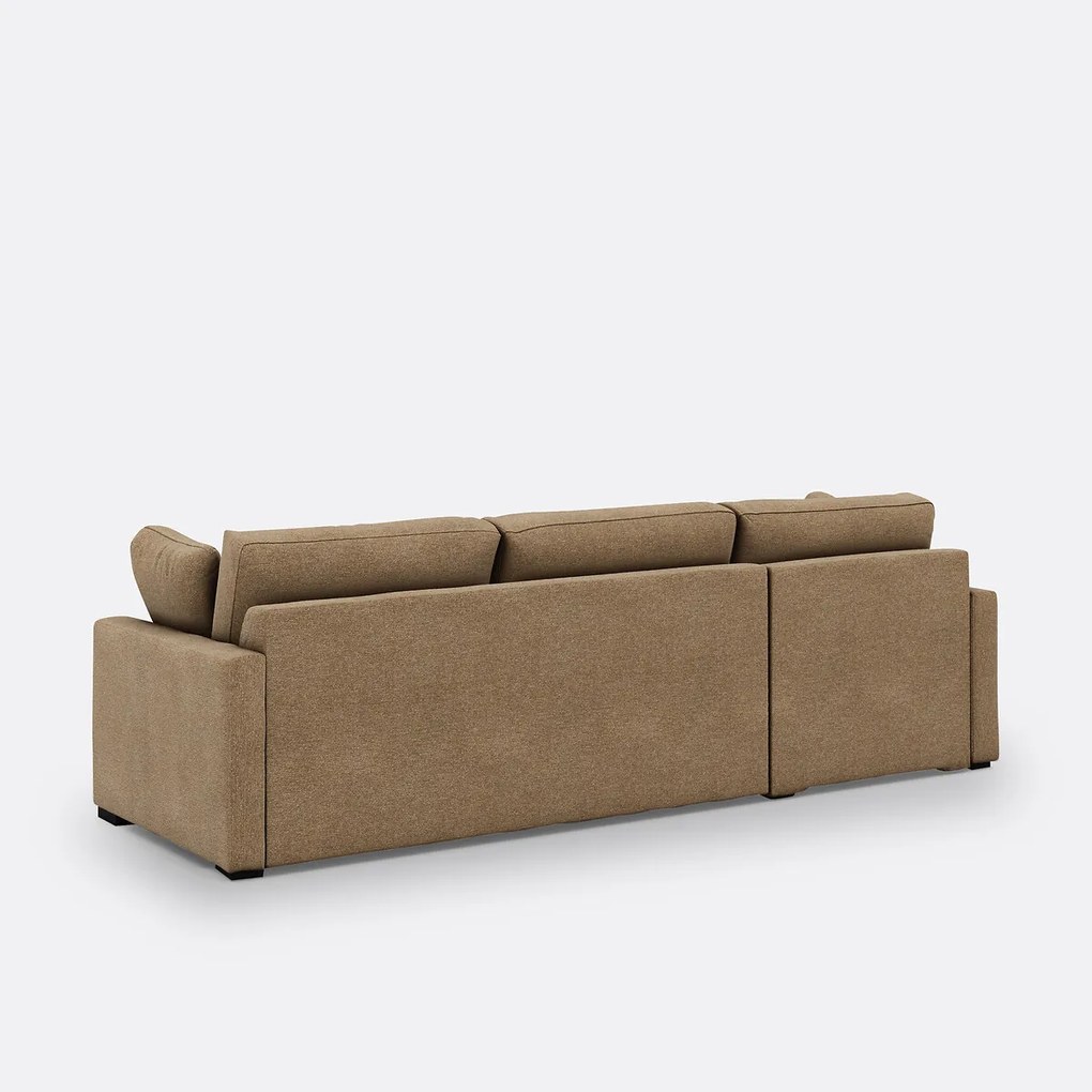 4-zits hoekbank, omvormbaar, gemêleerde structuurstof, Comfort Bultex®, TIMOR