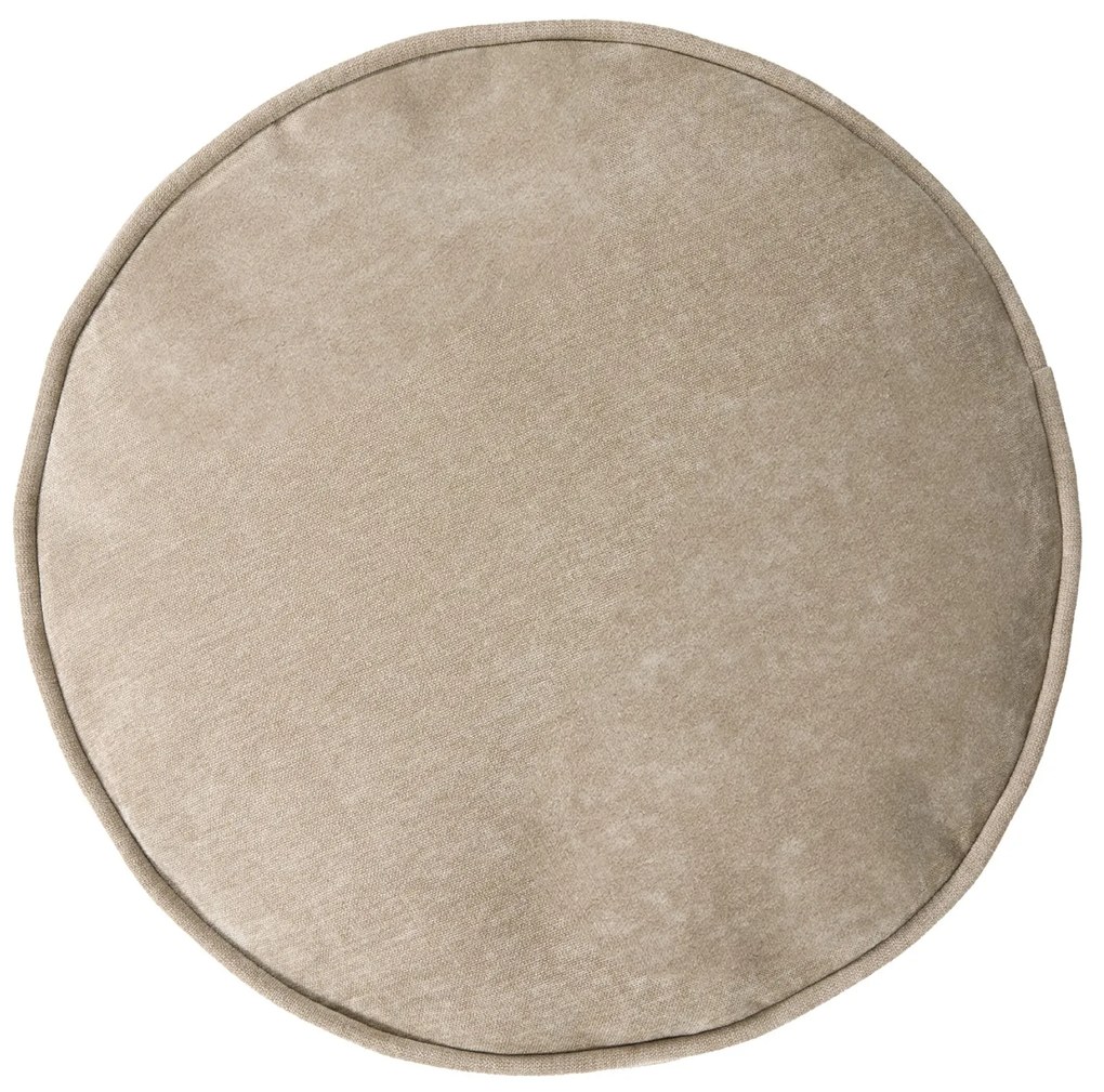 Milano Round Chenille Footstool