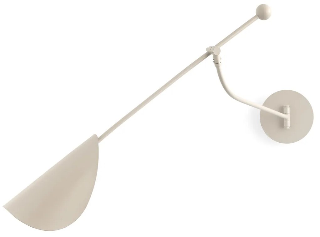 Wandlamp met 1 gelede arm, Funambule