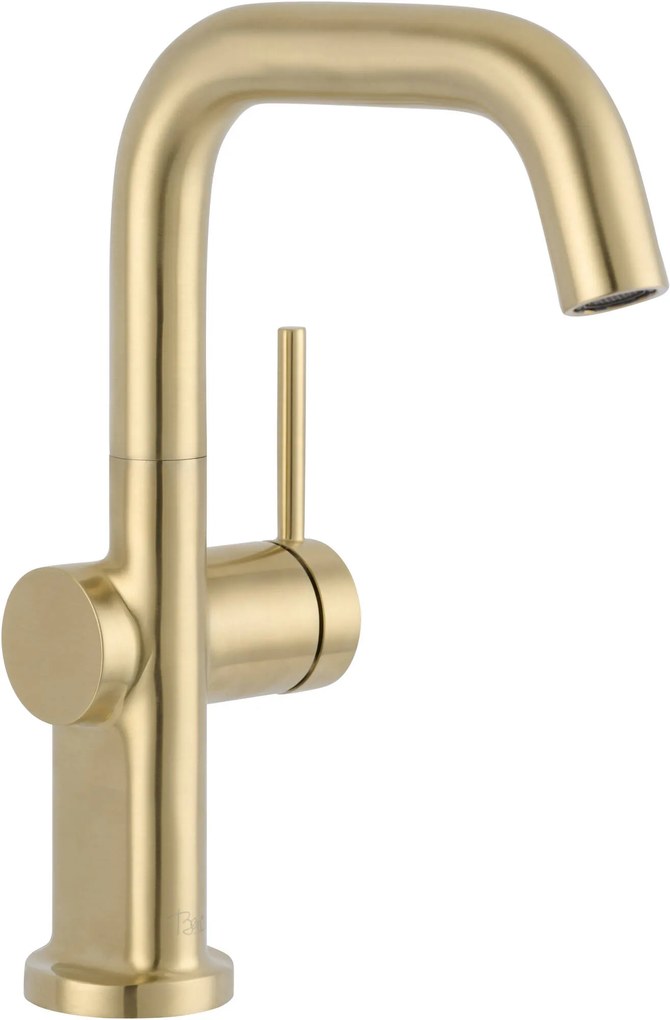 Ben Navan industriële wastafelkraan geborsteld messing