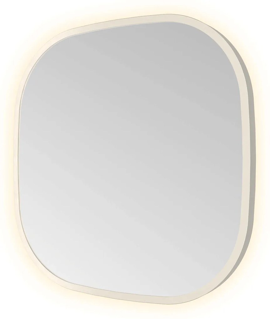 Hotbath &More Contour spiegel deens ovaal 40x40cm RVS