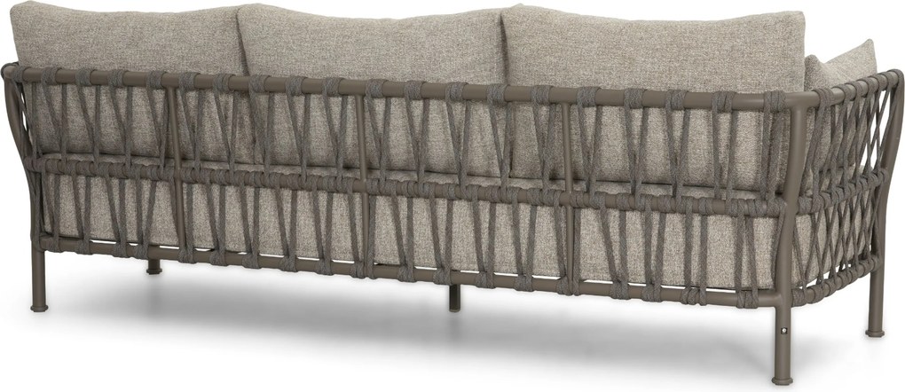 Stoel en Bank Loungeset 5 personen Rope Zand/Beige  Santika Furniture Santika