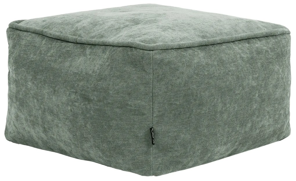 Amara Poef Chenille - Groen