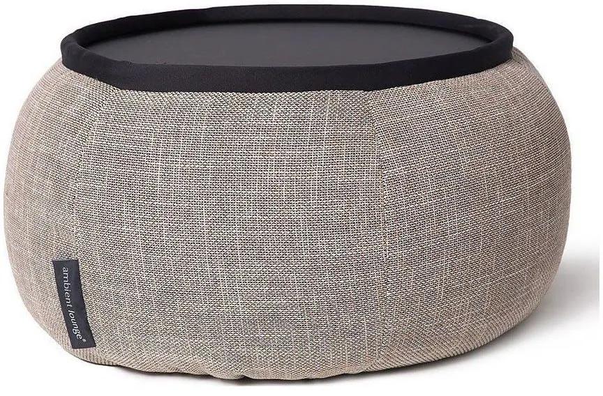 Ambient Lounge Poef Versa Table - Eco Weave