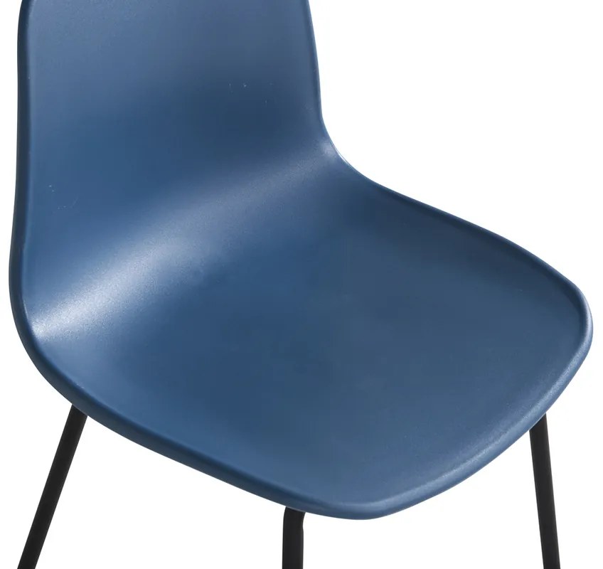 Jörn Eetkamerstoel - Jorge - Blauw - Kunststof - Jörn