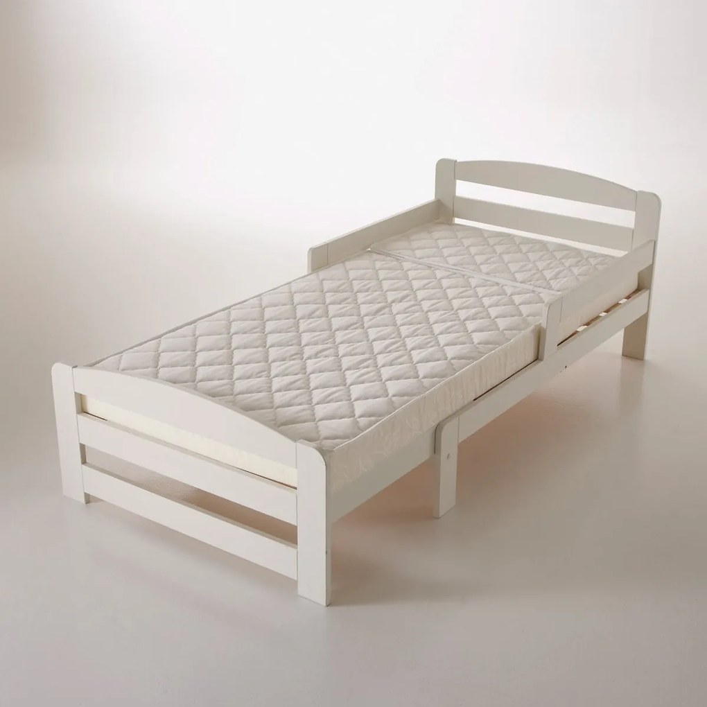 Matras in mousse in 2 delen, voor evolutief kinderbed