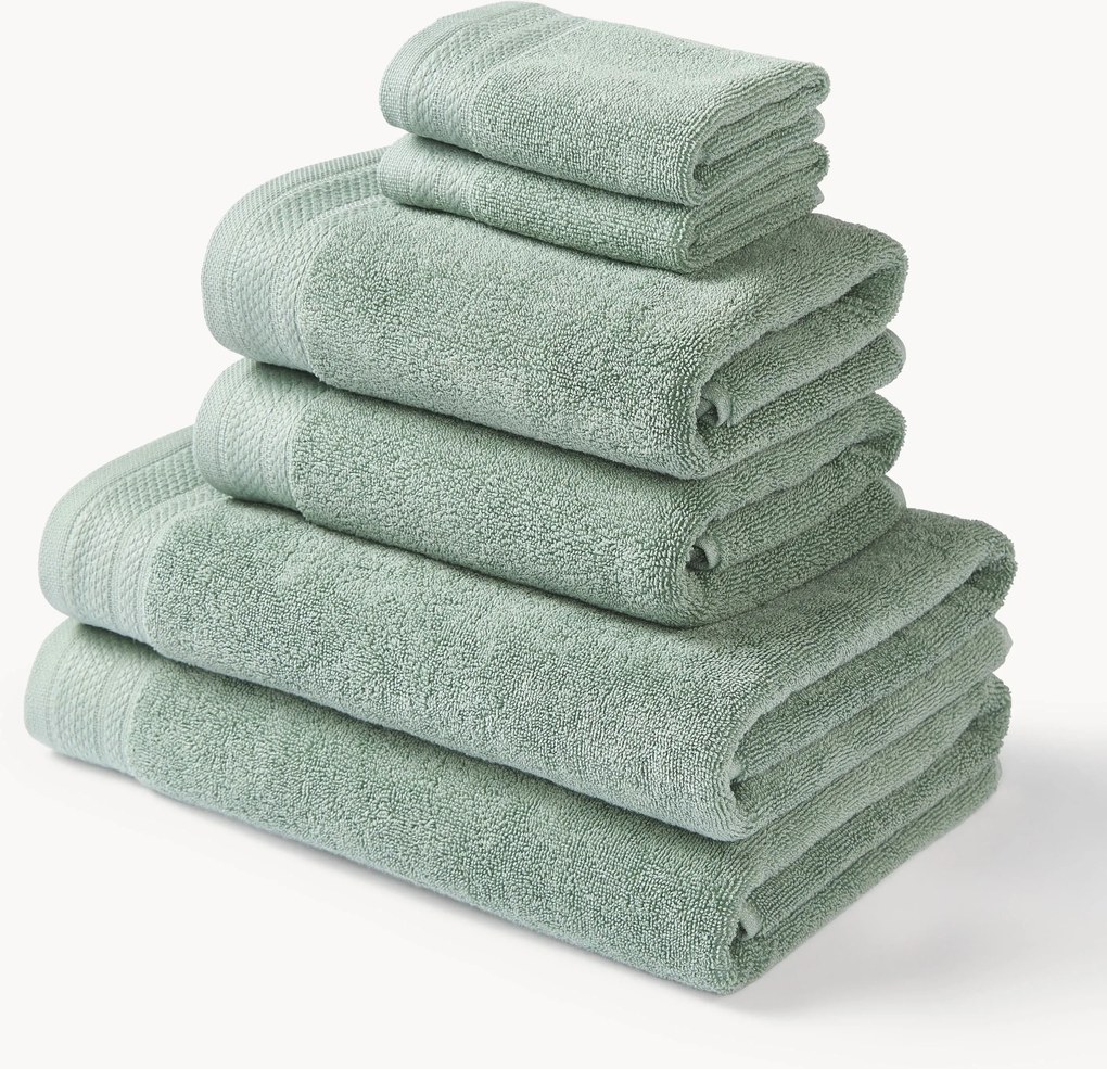 Handdoekenset Premium van biokatoen, in verschillende setgroottes