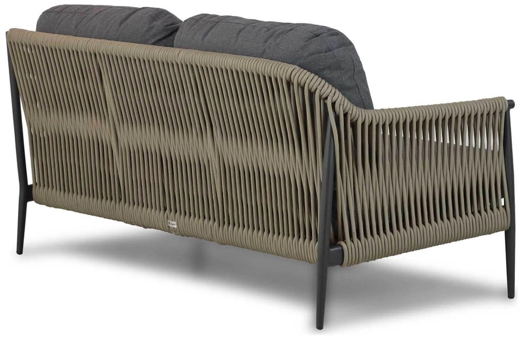 Hoek loungeset 5 personen Aluminium/Rope Taupe  Coco Romeo/Montana