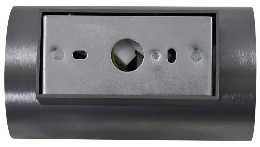 Moderne wandlamp gunmetal rond 2-lichts GU10 50mm - Sandy