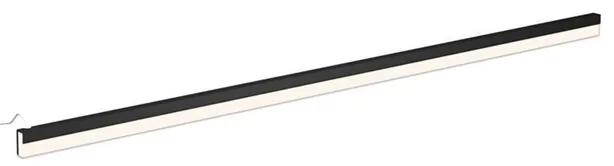 INK LED line Verlichtingsbalk - 80x2.5x1cm - LED IP44 - 4200K - tbv Spiegel of Spiegelkast - zwart mat 8302420