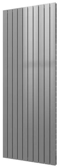 Plieger Cavallino Retto designradiator verticaal dubbel middenaansluiting 2000x754mm 2146W zilver metallic 7255387