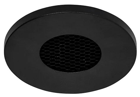 Moderne badkamer inbouwspot zwart IP54 - Shed Honey