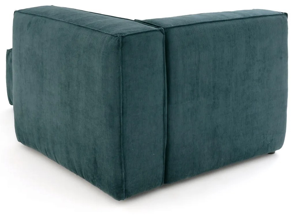 Omvormbare longchair geribd fluweel, Seven