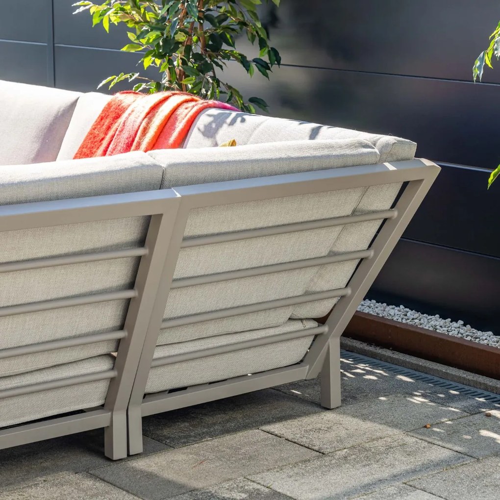Garden Impressions Coba hoek loungeset 5-delig - taupe