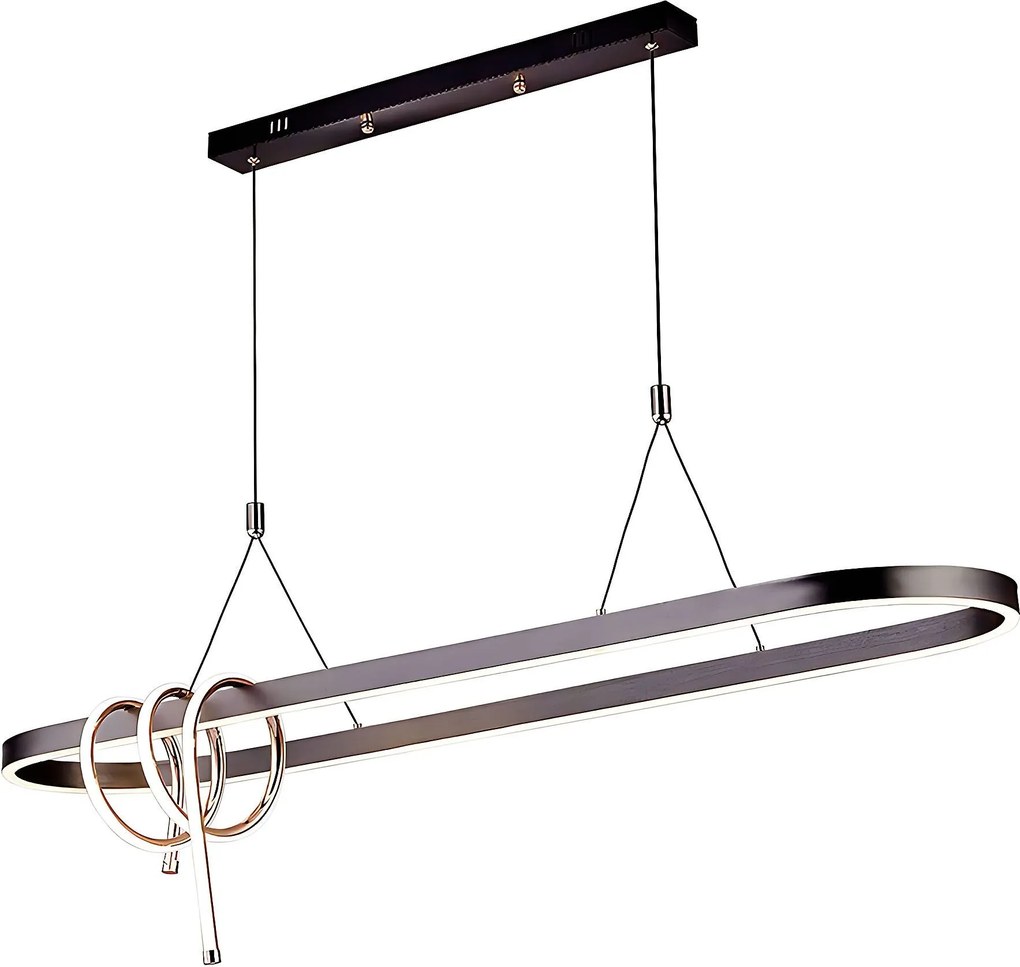 LED lamp LHJ040-CP 120 cm BLACK