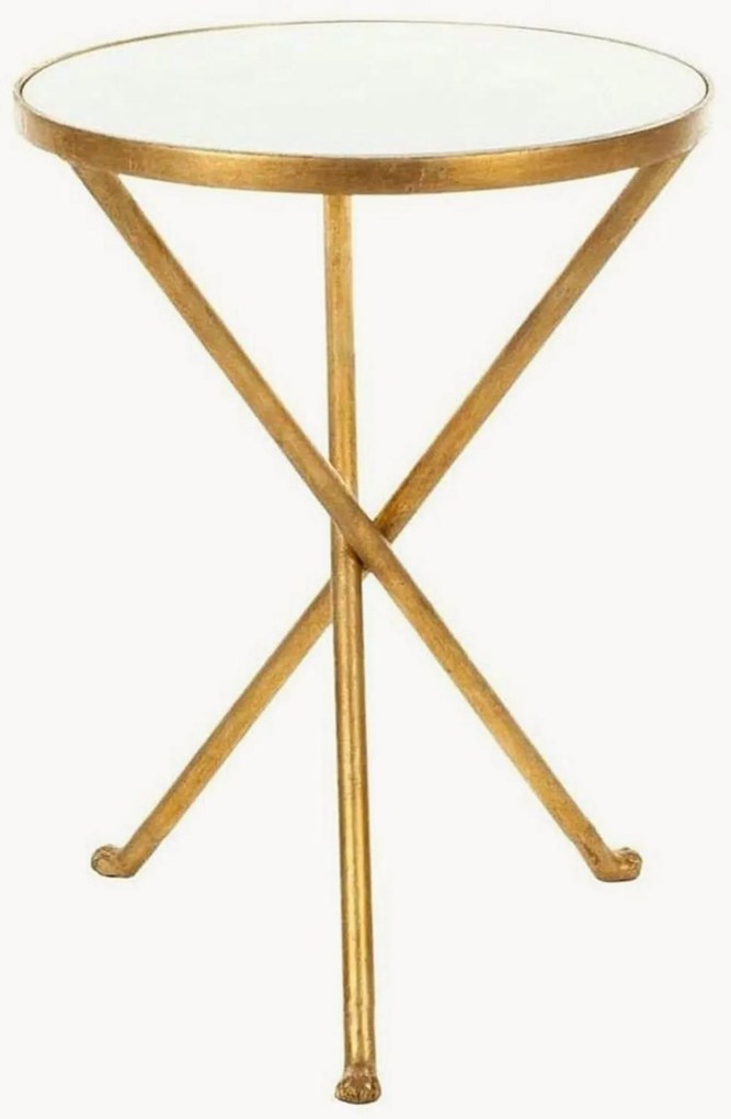 Ronde marmeren bijzettafel Alina