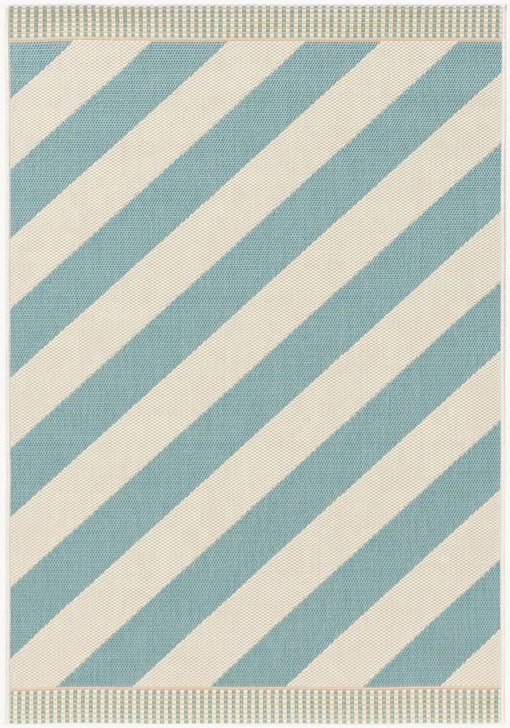 Laagpolig in- & outdoor vloerkleed Sunny