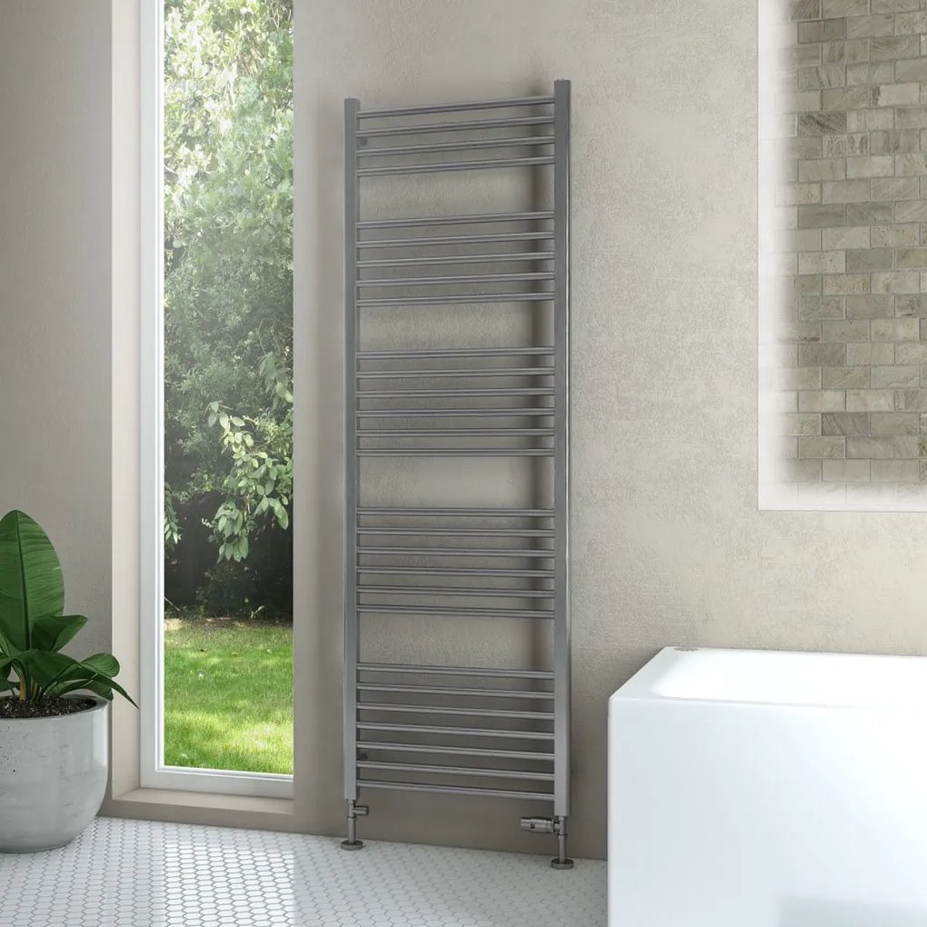 Eastbrook Wendover handdoekradiator 60x180cm 827W RVS geborsteld