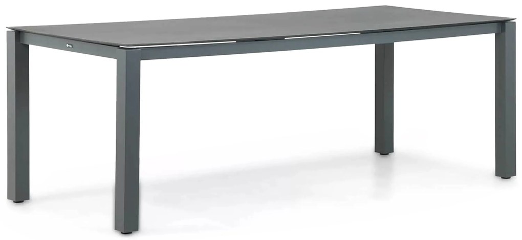 Tuinset 6 personen 220 cm Aluminium Grijs Lifestyle Garden Furniture Timo/Yoko