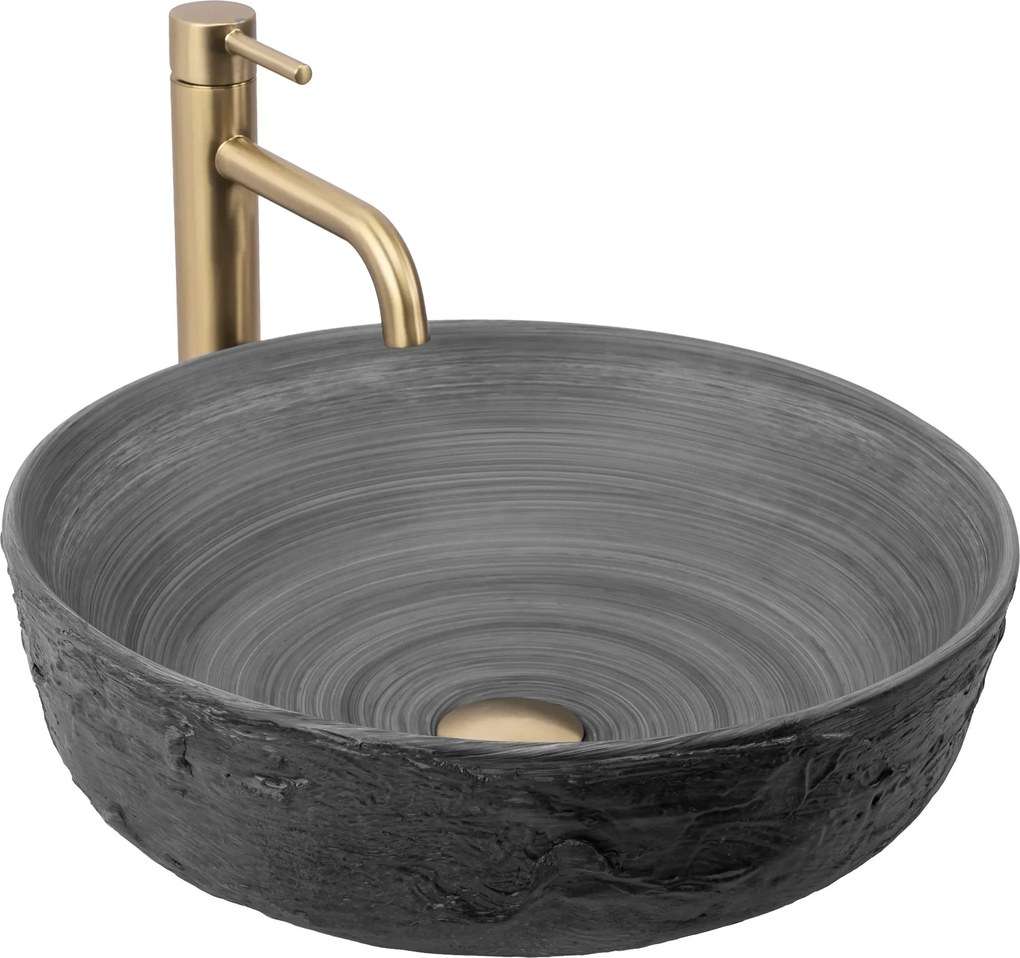 Opzetwastafel Rea Babilon Silver