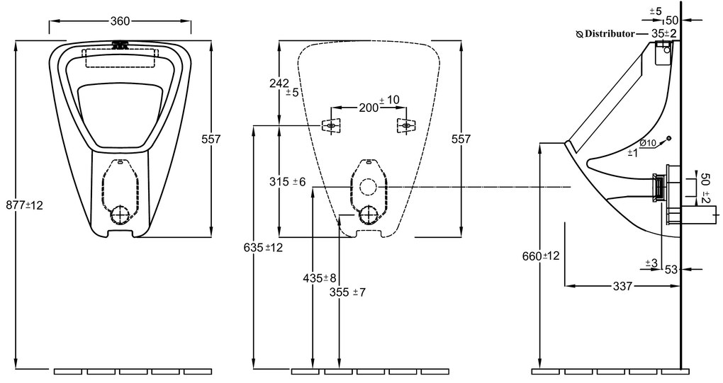 Best Design Smilde wandurinoir wit