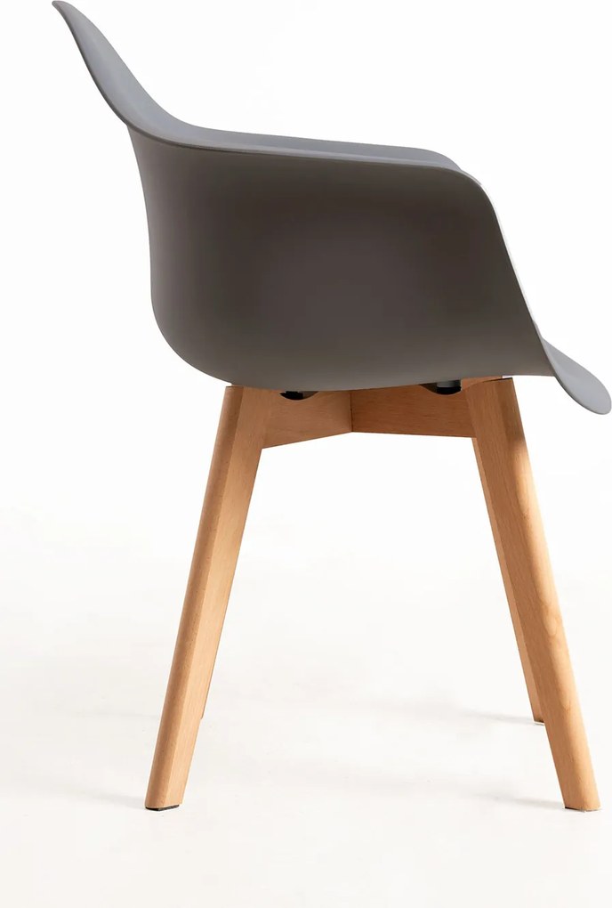 Set 4 Belu Polypropyleen Stoelen