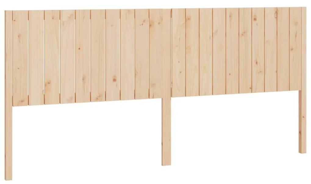 vidaXL Hoofdbord 205,5x4x100 cm massief grenenhout