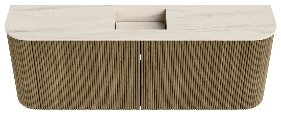 Mondiaz Joya DLux 115cm toiletmeubel ronding links/rechts dusk met wastafel faye midden 1 kraangat meli
