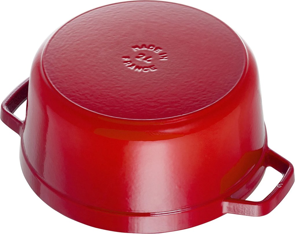 Staub La Cocotte Cocotte 26 cm / 5,25 l, Rond, Kersenrood - La Cocotte - Staub