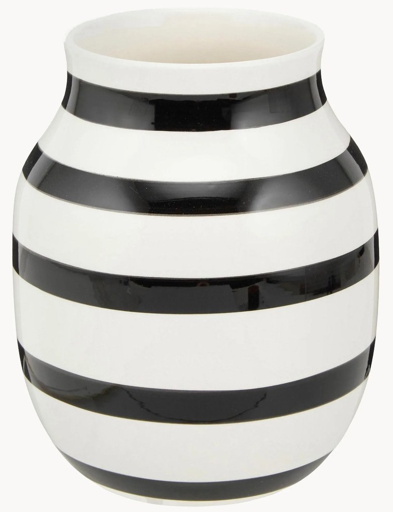 Handgemaakte keramische vaas Omaggio, H 20 cm