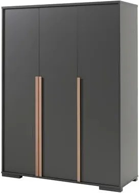 London 3-deurs Kledingkast