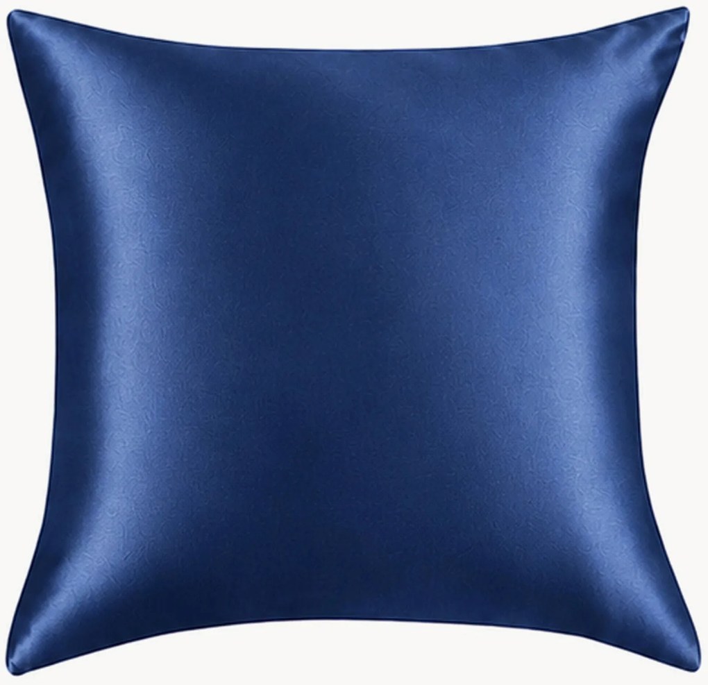Kussenhoes Lapis Lazuli van 22 momme 6A premium moerbeizijde satijn