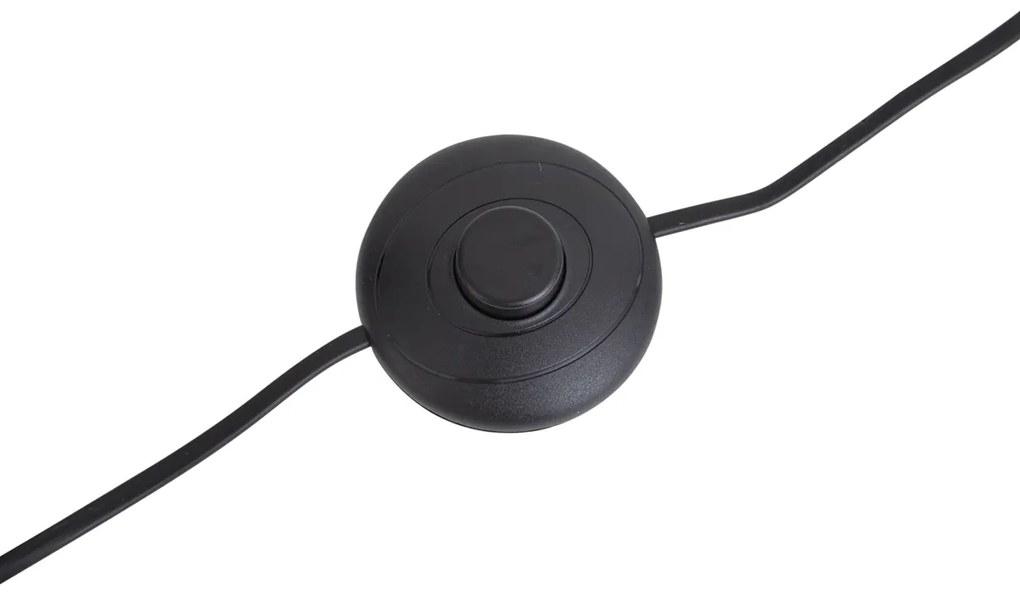 Moderne vloerlamp messing - Thijmen