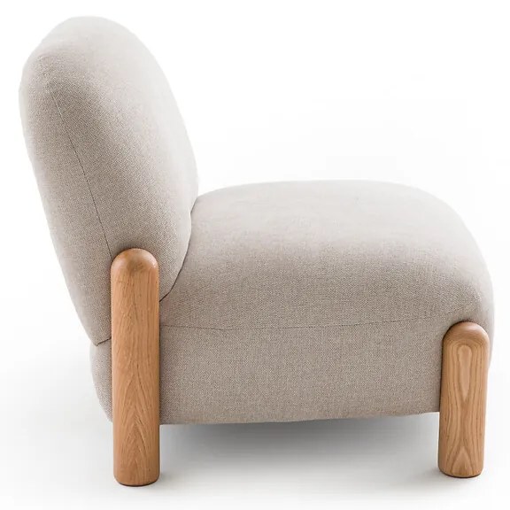 Fauteuil in chenille stof, Boldi