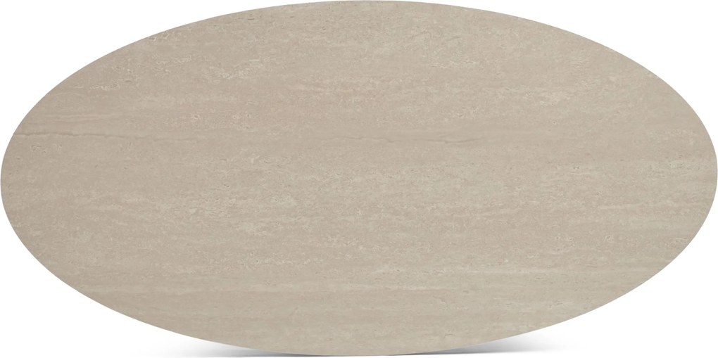 Dining Tuintafel ovaal 240 x 120 cm Taupe Lunea