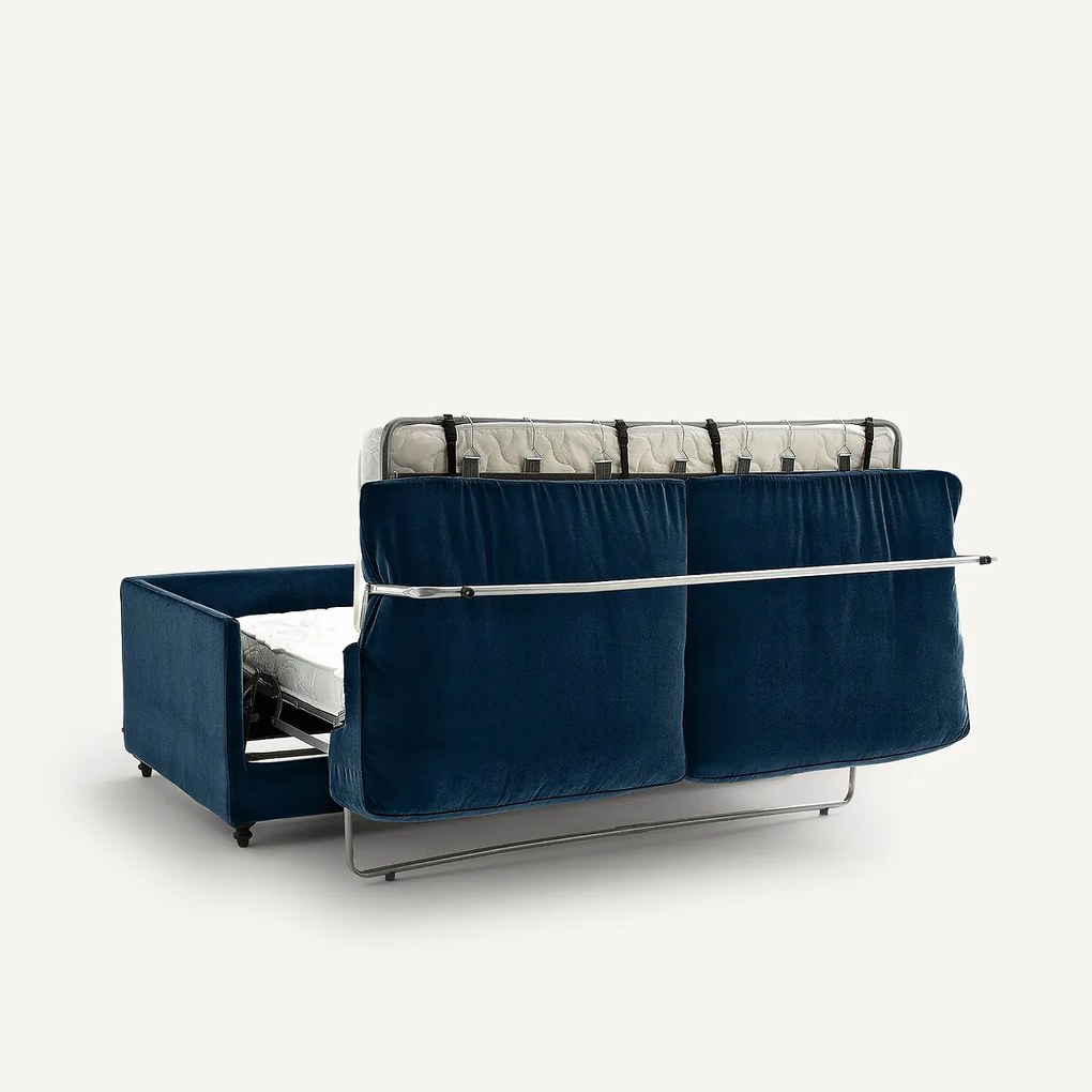 Omvormbare 3-zits fluwelen zetel, Lazare