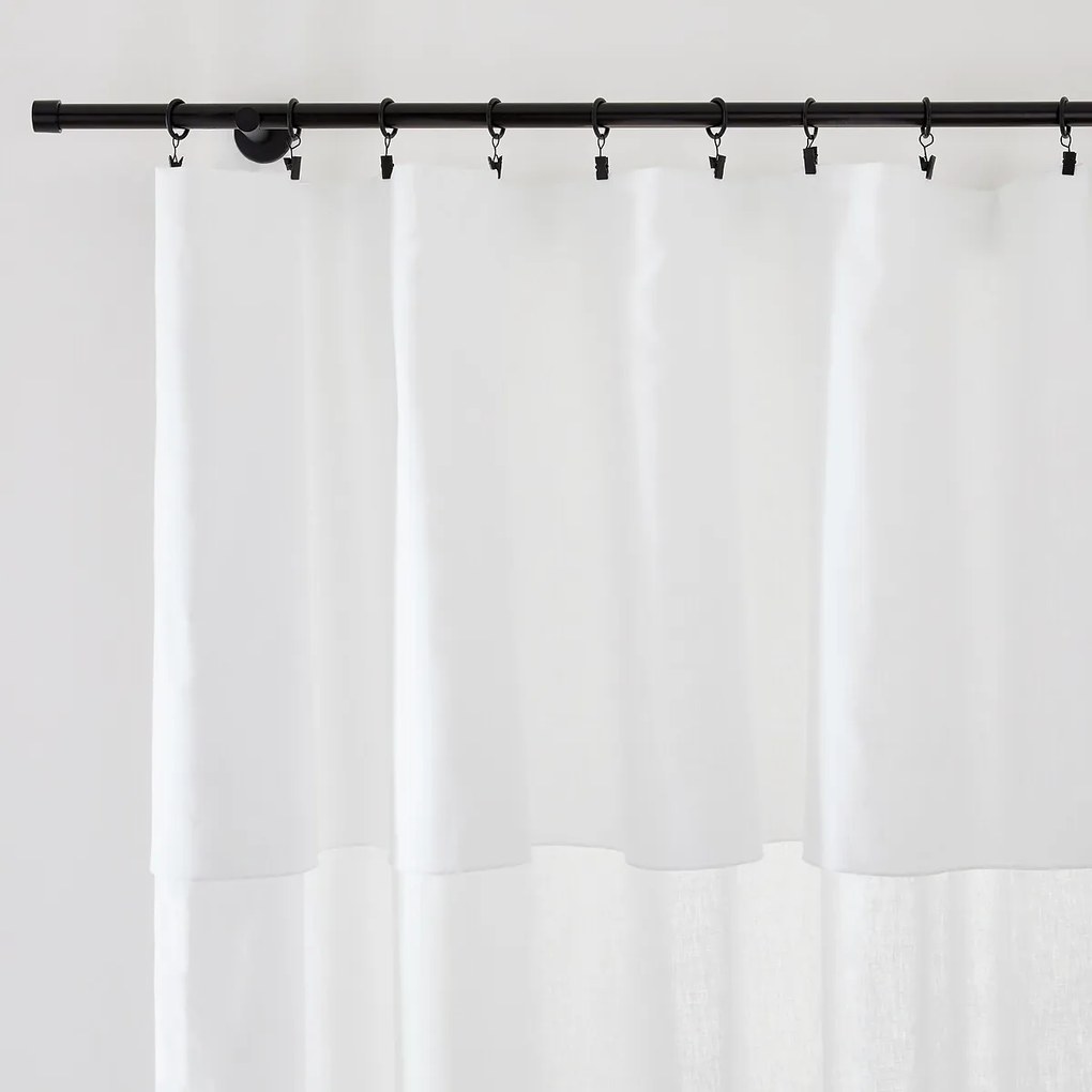 Gordijnpand in halflinnen, Lincot